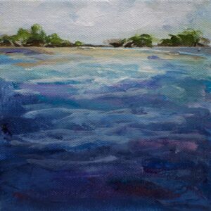 Coastal Horizon, 6x6, price on requet