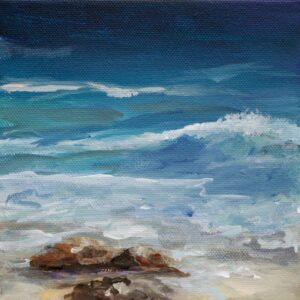 Morning Tide, 6x6, price on request