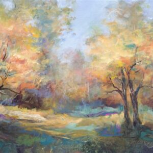 Up Country In Autumn, 18x48, price on request