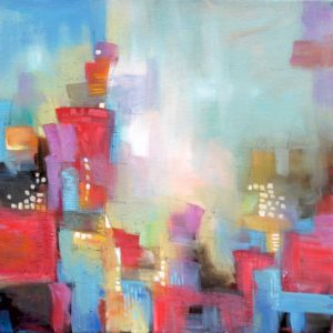 Urban Whimsy, 24x24, Sold