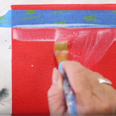 How To Add Gold Leaf To A Painting - Karen Hale