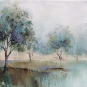 Early Morning in the Orchard,  20x20, price on request