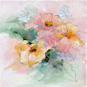 The Language of Flowers II, 6x6, price on request