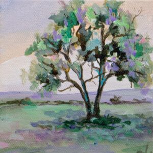 Twilight Tranquility II, 6x6, price on request