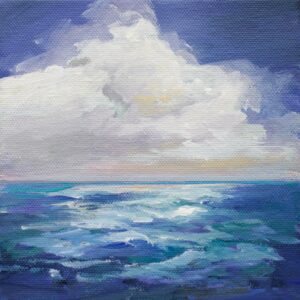 Azure Sea, 6x6, price onn request