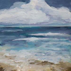 Salty Air, 6x6, price on request