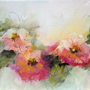 Summer Garden #2, 6x6, price on request