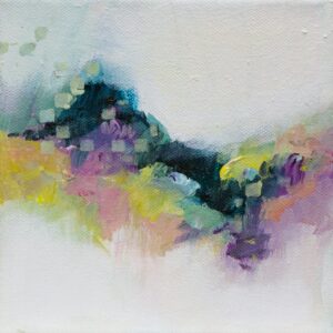 Dancing Colors I, 6x6, price on request