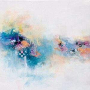 Where Colors Pause I , 18x18,  price on request