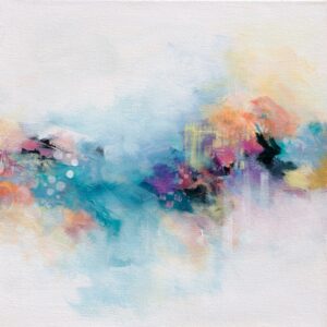 Where Colors Pause II , 18x18,  price on request