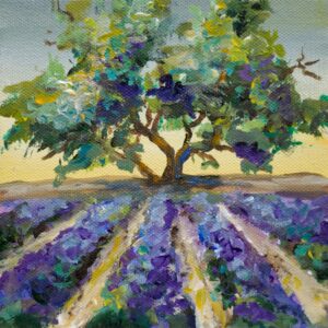 Light in the Sky, 6x6, price on request