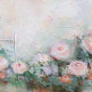 Garden Reverie in Blush, 25x55, price on request