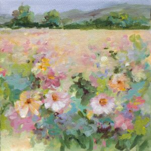 Spring Meadow, 6x6, price on request