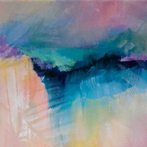 A Wash of Color, 6x6, price on request