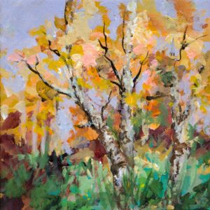 Among the Trees, 6x6, price on request