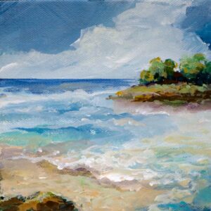 Aqua Water, 6x6, price on request