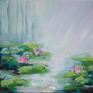 Summer Pond, 6x6, price on request 11.16.46 AM